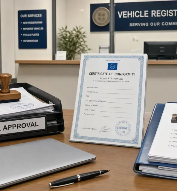 COC Certificate of Compliance for EU Registration