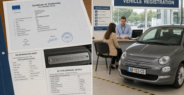 Declaration of Conformity vs COC for Vehicles