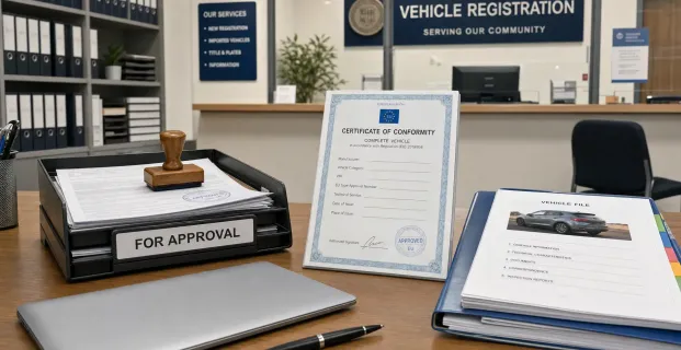 COC Certificate of Compliance for EU Registration