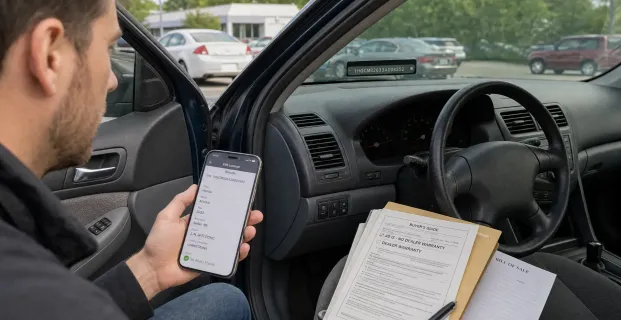 How to Get a Free VIN Check Before Buying a Car
